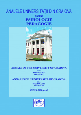 ANALELE UNIVERSITĂȚII DIN CRAIOVA, SERIA PSIHOLOGIE PEDAGOGIE, AN XIX, 2020, NR. 42