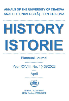 ANNALS OF THE UNIVERSITY OF CRAIOVA, HISTORY, Year XXVIII, No. 1(43)/2023