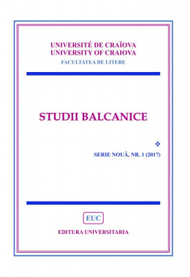 STUDII BALCANICE SERIE NOUĂ, nr. 1 (2017)