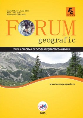 Forum geografic, vol. XII, nr. 1, 2013
