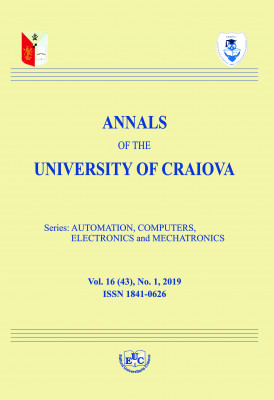 ANNALS OF THE UNIVERSITY OF CRAIOVA Series: AUTOMATION, COMPUTERS, ELECTRONICS and MECHATRONICS