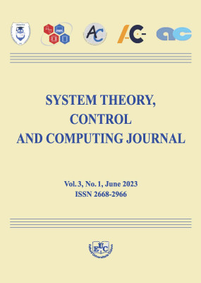 SYSTEM THEORY, CONTROL AND COMPUTING JOURNAL, Vol. 3, nr. 1/2023