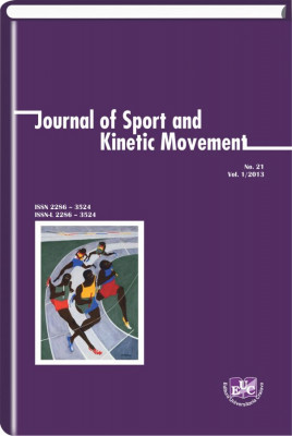 Journal of Sport and Kinetic Movement, No. 21, Vol. 1_2013