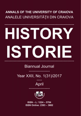 Analele Universității din Craiova, Seria Istorie, An XXII, Nr. 1(31)/2017