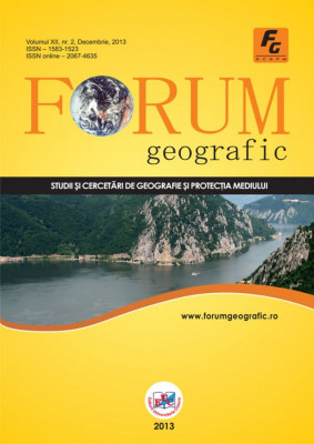 Forum geografic, vol. XII, nr. 2, 2013