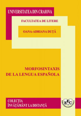 MORFOSINTAXIS DE LA LENGUA ESPAÑOLA