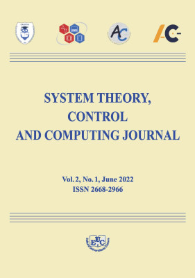 SYSTEM THEORY, CONTROL AND COMPUTING JOURNAL Vol. 2, No. 1, June 2022