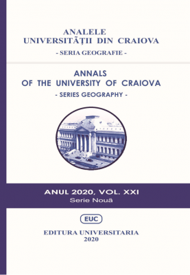 ANNALS OF THE UNIVERSITY OF CRAIOVA - SERIES GEOGRAPHY - ANUL 2020, VOL. XXI