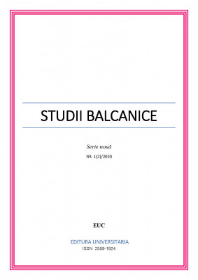 STUDII BALCANICE, Serie nouă, Nr. 1(2)/2020