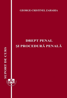 Drept penal și procedură penală: suport de curs