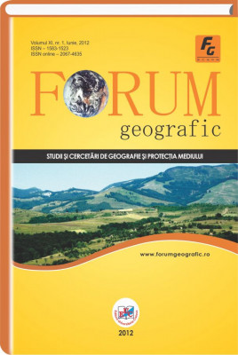 Forum Geografic, Vol. XI, Nr. 1, Iunie 2012
