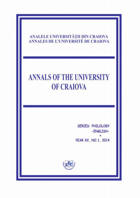 Annals of the University of Craiova, Series Pilology-English, year XV, No. 1_2014