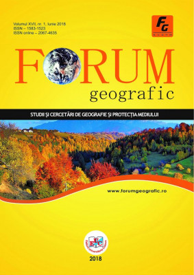 Forum Geografic, vol. XVII, nr. 1, Iunie 2018