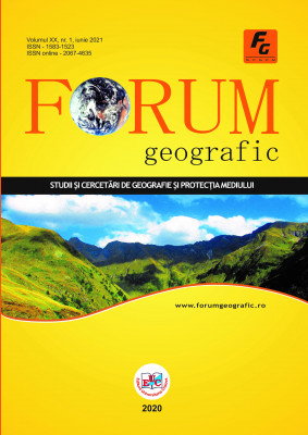 Forum geografic. Studii și cercetări de geografie și protecția mediului Volume XX, Issue 1 (June 2021)