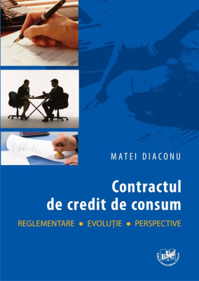 Contractul de credit de consum.