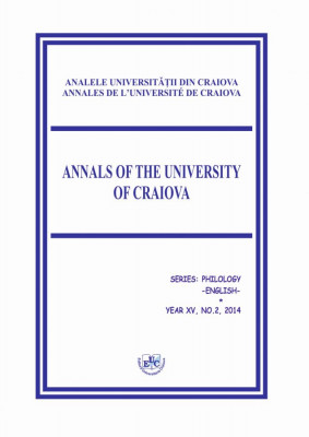 Annals of the University of Craiova, Series Pilology-English, year XV, No. 2_2014