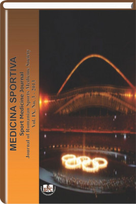 Medicina Sportiva, The Journal of Romanian Sport Medicine Society, Vol. IX, No. 3_2013