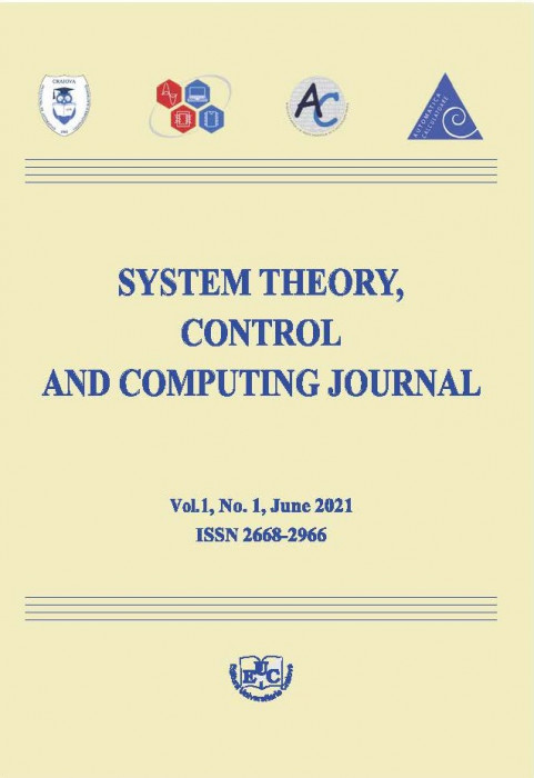 SYSTEM THEORY,   CONTROL  AND  COMPUTING JOURNAL, vol. 1, no. 1, June 2021