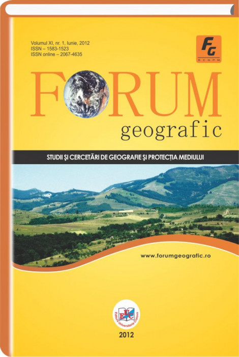 Forum Geografic, Vol. XI, nr. 1, Iunie, 2012