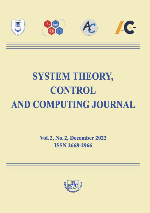SYSTEM THEORY, CONTROL AND COMPUTING JOURNAL Vol. 2, No. 2, December 2022