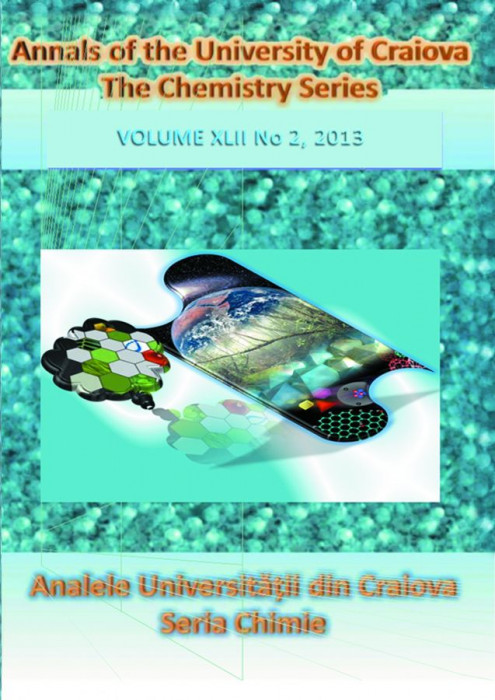 Analele Universitatii din Craiova, Seria Chimie, Vol. XLII, no. 2, 2013