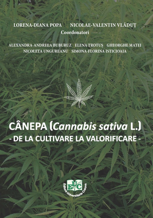 Cannabis sativa L. (cânepa industrială) de la cultivare la valorificare