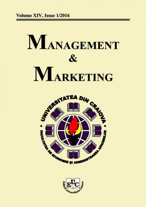 Management & Marketing, Vol. XIV, Issue 1/2016