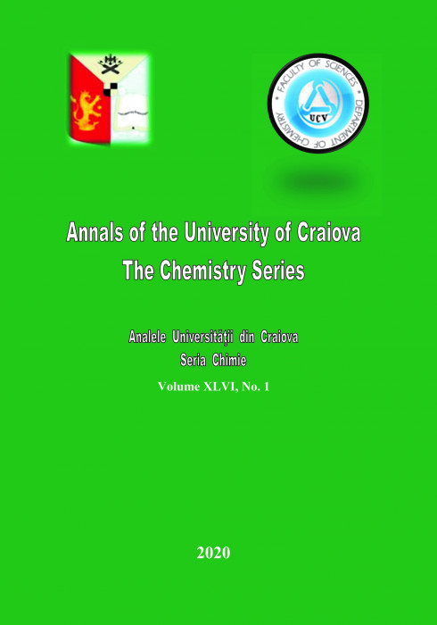 Analele Universitatii din Craiova, Seria Chimie, Vol. XLVI, nr. 1 (2020)
