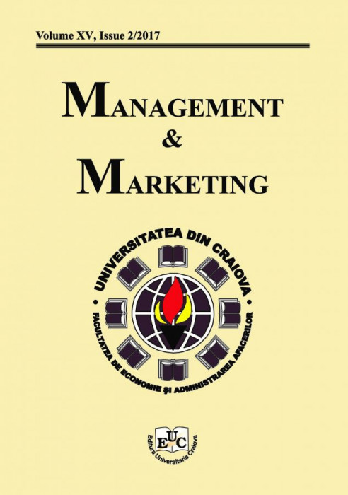 Management&Marketing, Volume XV, Issue 2/2017