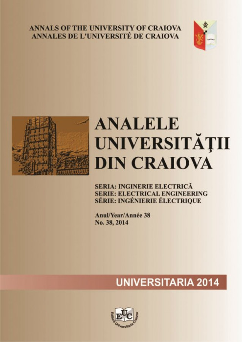 Analele Universitatii din Craiova, Seria Inginerie Electrica, an. 38, nr. 38, 2014