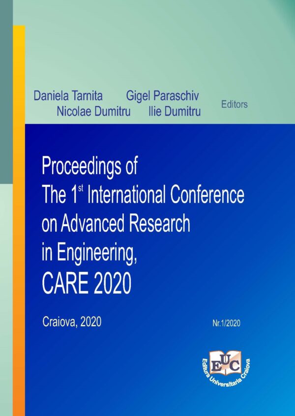 Proceedings of the 1st International Conference on Advanced Research   in Engineering   CARE 2020