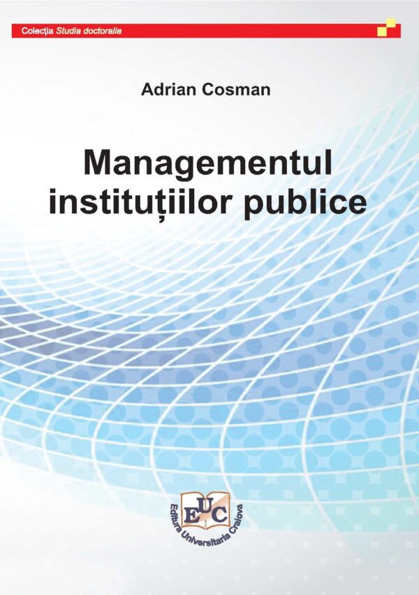 Managementul instituțiilor publice – CD