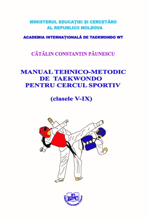 Manual tehnico-metodic de Taekwondo pentru cercul sportiv (clasele V-IX)