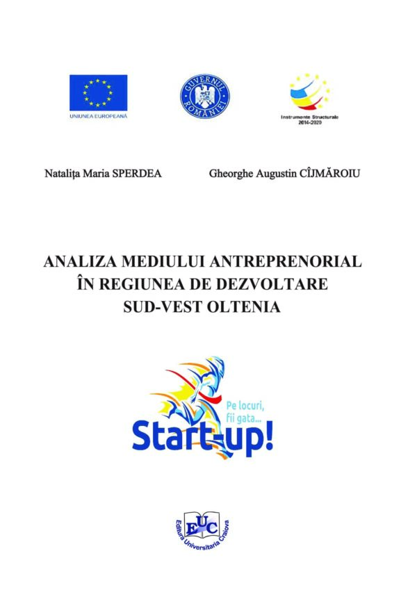 Analiza mediului antreprenorial în regiunea de dezvoltare Sud-Vest Oltenia