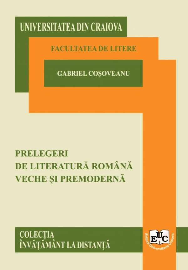 Prelegeri de literatură română veche și premodernă