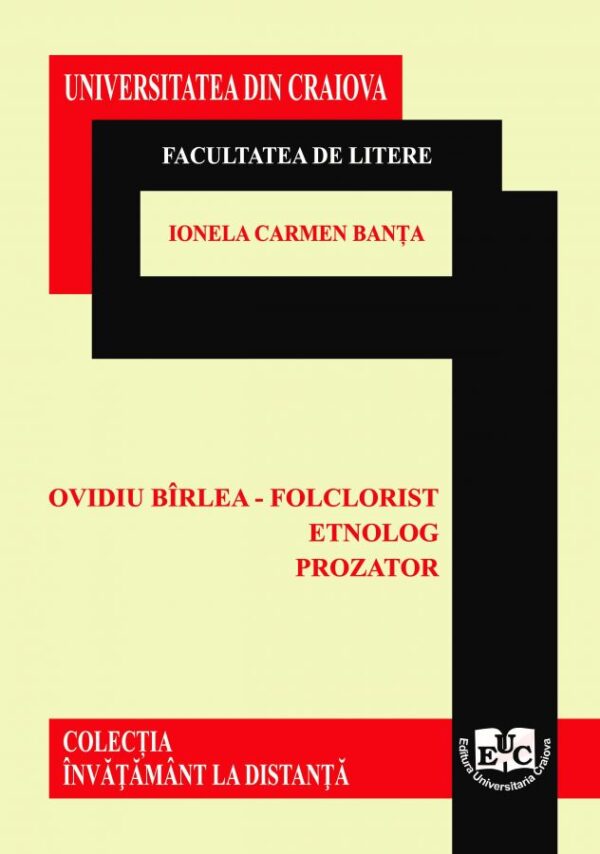 Ovidiu Bîrlea. Folclorist, etnolog, prozator